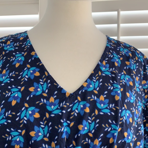 Lands’ End Kaftan Swim Cover-up sz M (10-12) NWOT - Picture 5 of 12